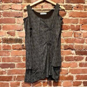 Skunkfunk SKFK Cold Shoulder Long Sleeve Tunic Lexuri Size 1 XS